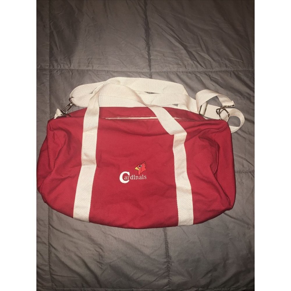 Augusta Sportswear St Louis Cardinals Duffel Gym Bag Carry On Vintage 20x13” HTF